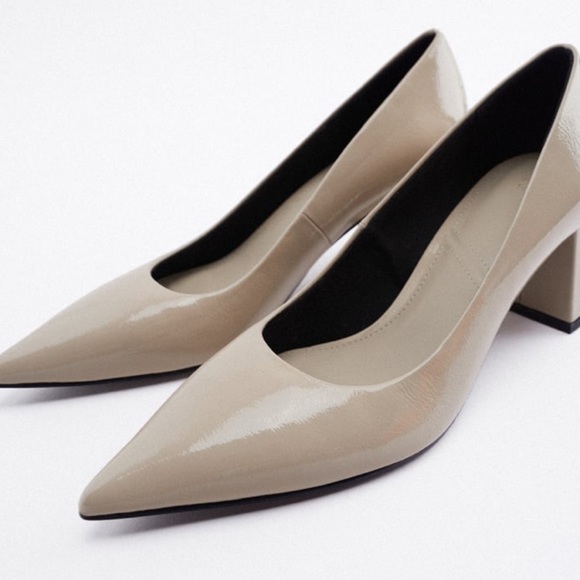 BNWOT Patent Heels - Picture 1 of 4